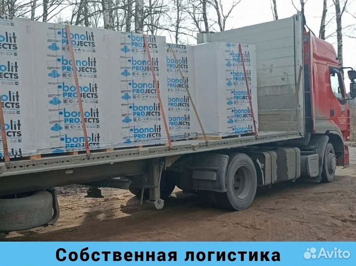 Газобетонные блоки / Пеноблоки Bonolit D600 и D400