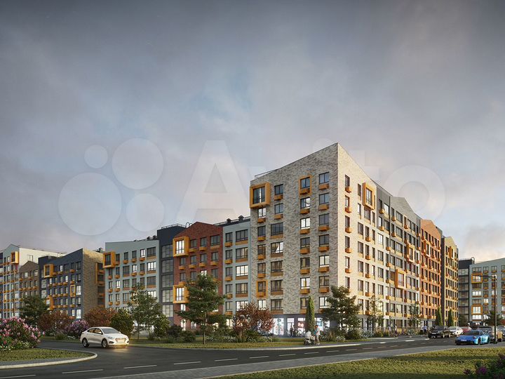 1-к. квартира, 34,8 м², 6/8 эт.