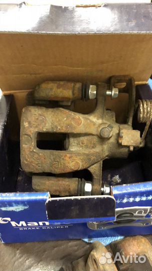 Супорт задний левый hyundai solaris