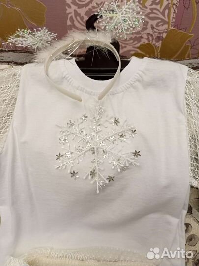 Костюм снежинки 98 - 104