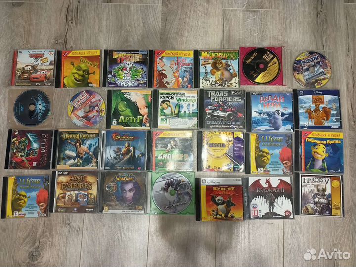 Компьютерные игры диски для пк
