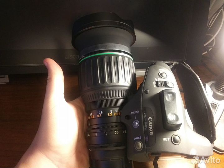 Canon KJ10ex4.5B 4.5-45mm 1.8 с трансфокатором