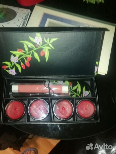 Свечи с подставкой и с арома палочками новый набор