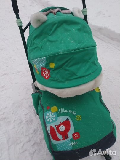 Санки-коляска