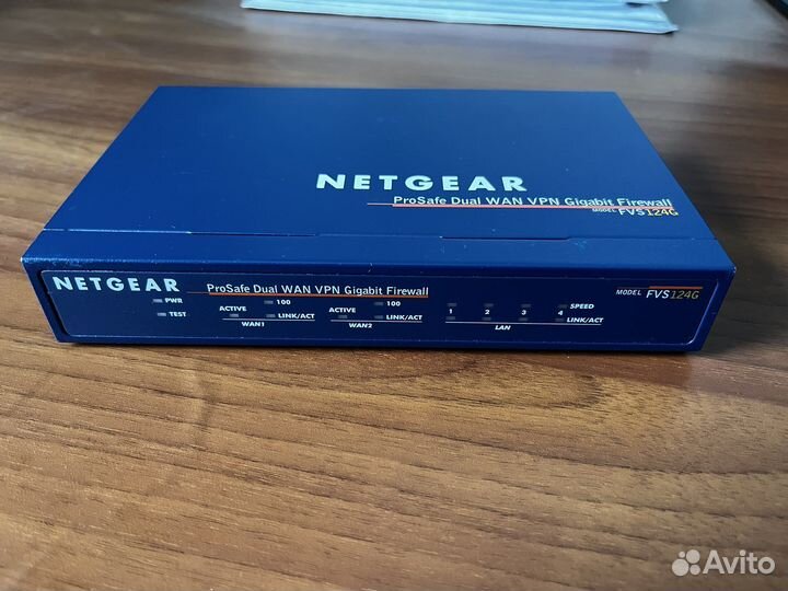 Маршрутизатор Netgear fvs124g