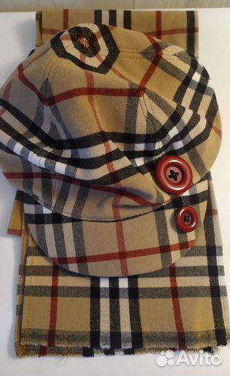 Комплект кепка и шарф