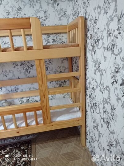 Кровать двухъярусная для двойняшек или близнецов