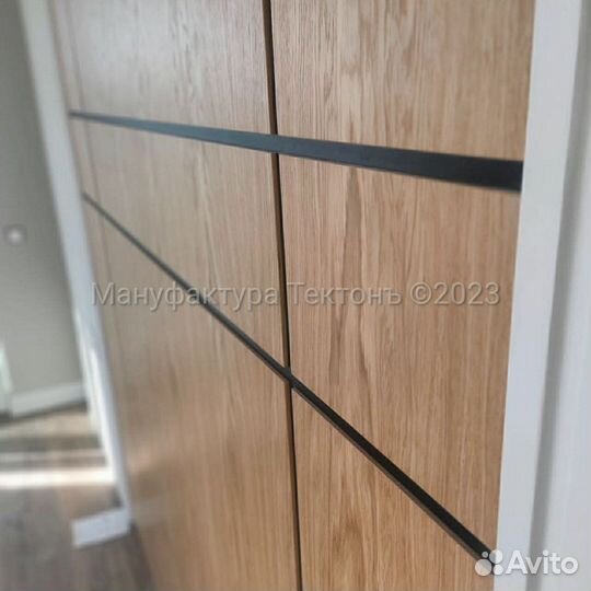 Стеновые панели из мдф в шпоне Дуб