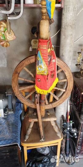 Прялка старинная