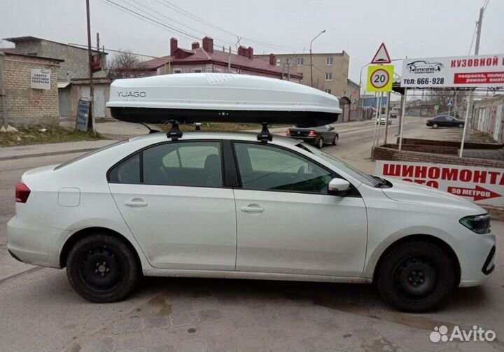 Багажник бокс на крышу автомобиля аренда