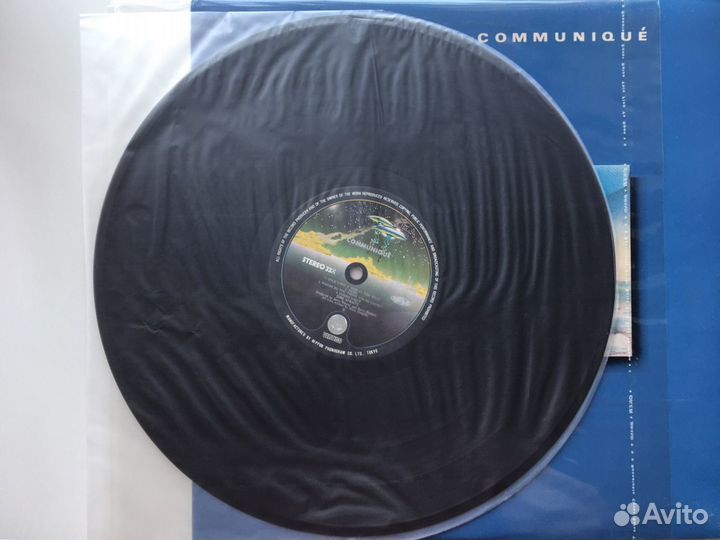 Dire straits communique lp винил (1979 Japan)