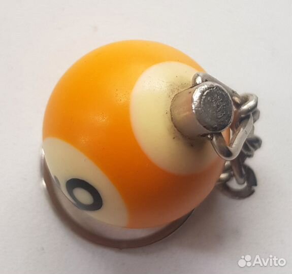 Брелок для ключей бильярдный шар