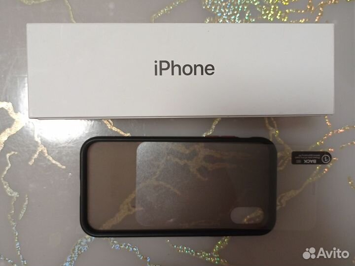 Чехол накладка и защитное стекло