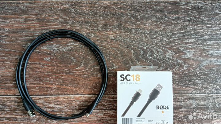 USB-кабель rode SC18 USB C - USB A