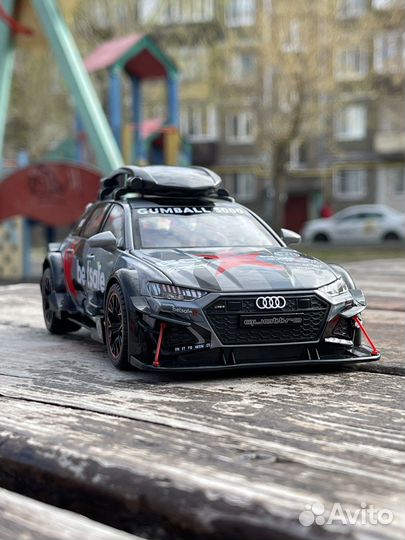 Машинка Audi RS6 DTM металл