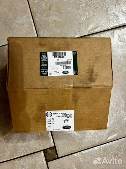 Тормозные колодки передние Range Rover sport