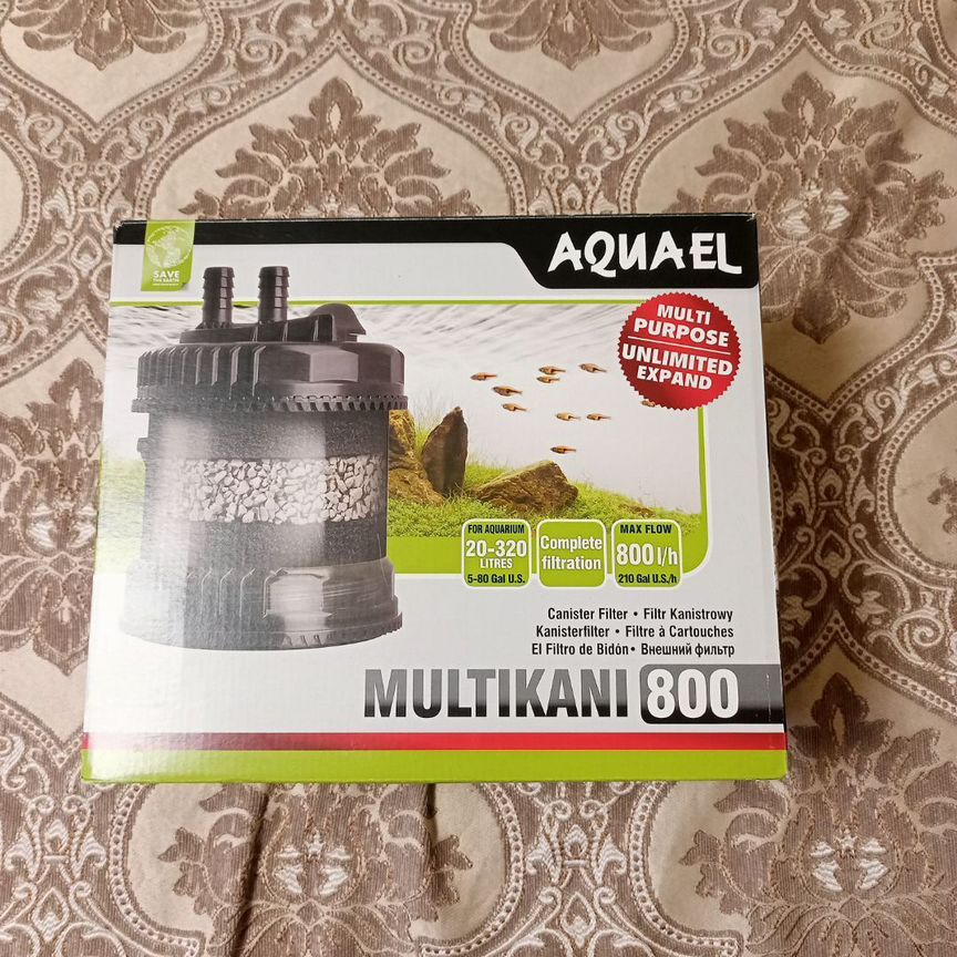 Внешний фильтр Aquael multikani 800