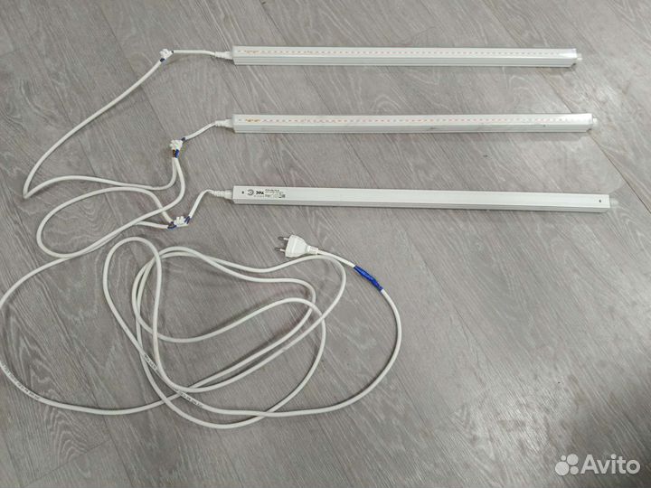 Фитосветильник линейный светодиодный эра