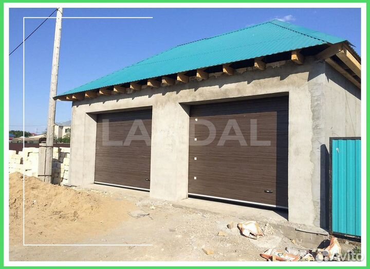 Гаражные секционные ворота