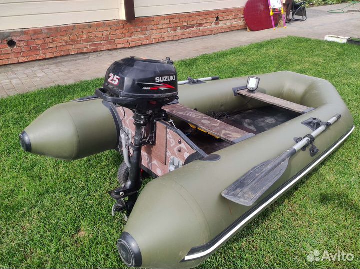Пвх лодка с мотором suzuki 2.5