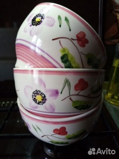 Салатники глубокие, набор