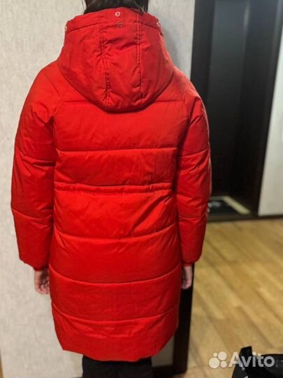 Пуховик зимний длинный женский 44-46