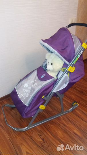 Санки коляска ника