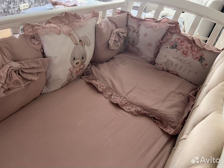 Постельное белье в детскую кроватку