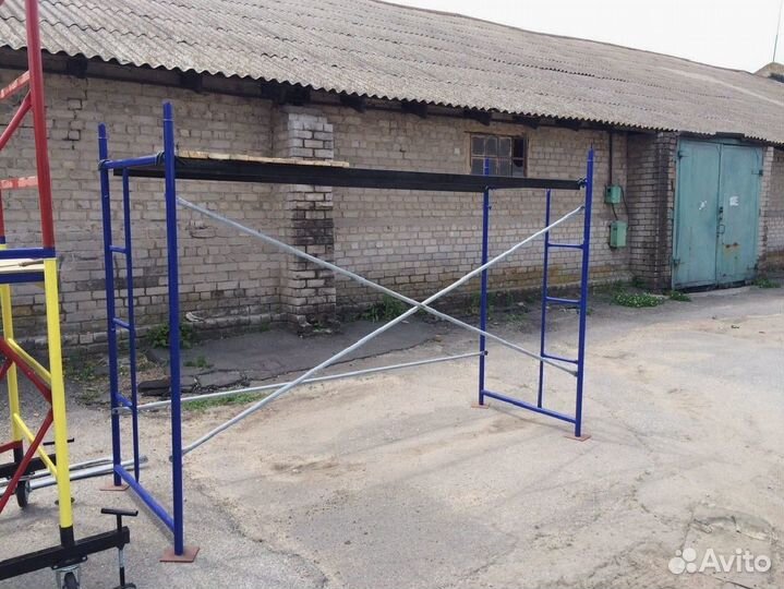 Леса строительные рамные