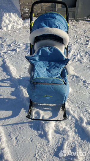 Коляска санки Nika 7-3