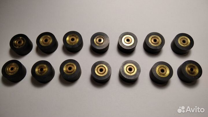 Прижимные ролики для кассетных магнитофонов