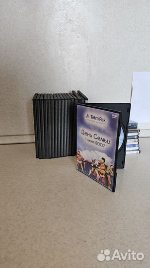 Коробочки боксы для CD DVD дисков