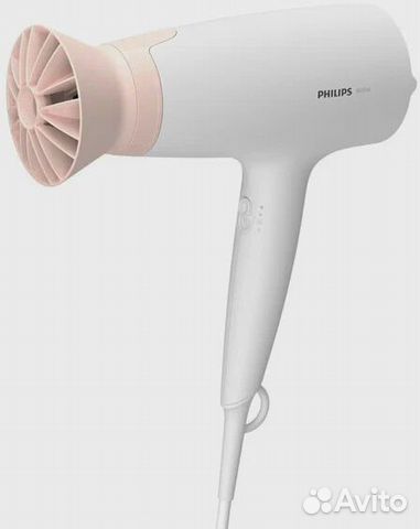 Фен Philips BHD300/10 ThermoProtect, белый/розовый