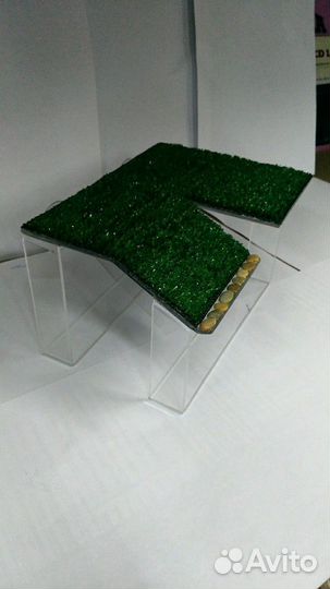 Мостик суша остров для черепахи