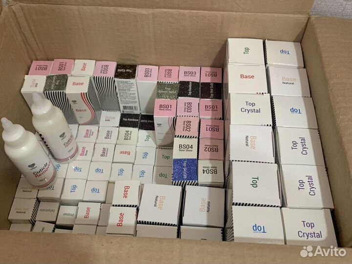 Lowly гель лак цветные базы топы расходники