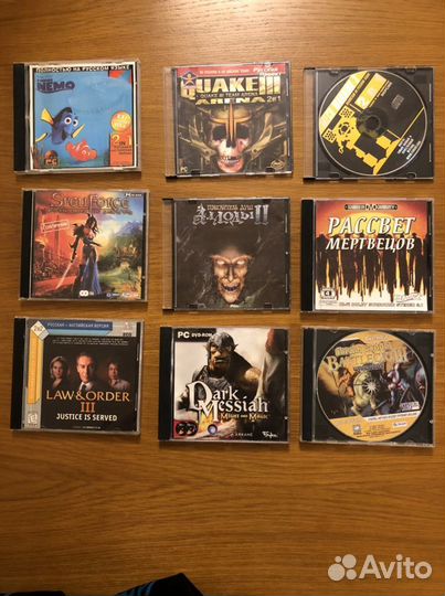 Cd диски с играми