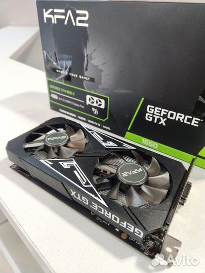 Видеокарта gtx 1650 kfa 2