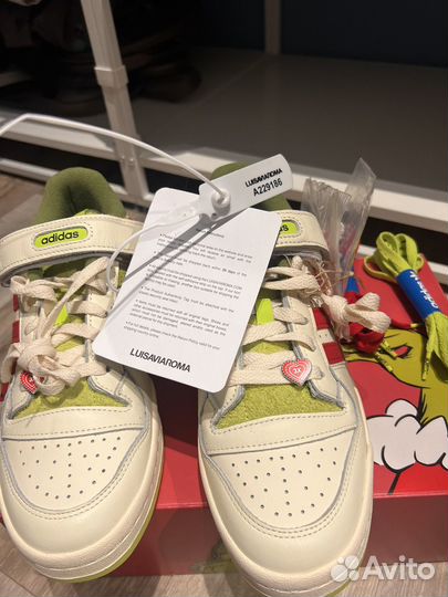 Кроссовки Adidas Forum low Grinch