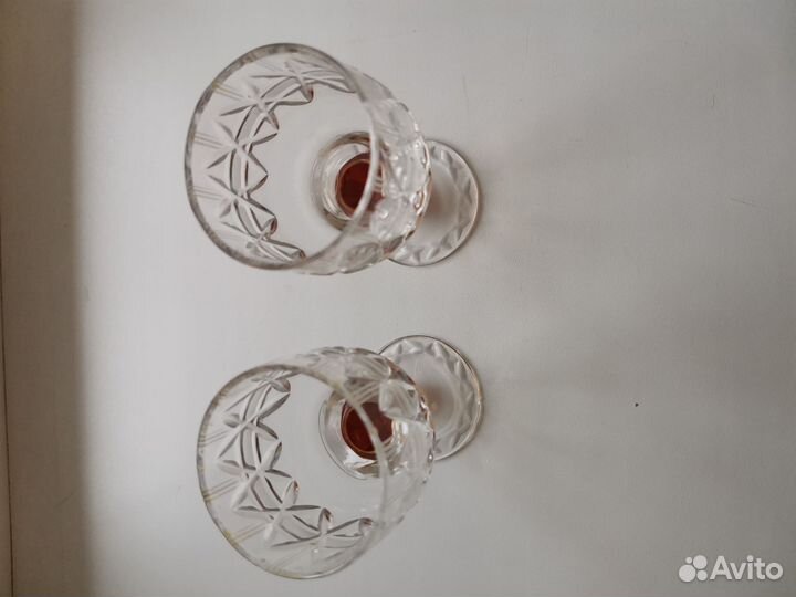 Хрустальные рюмки олимпийские СССР