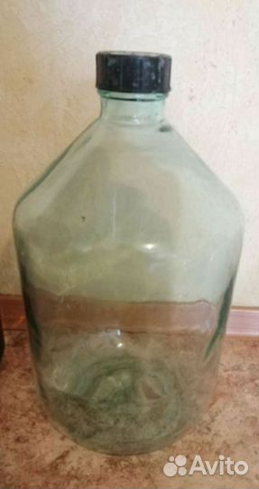 Бутыль 20 л. стеклянная