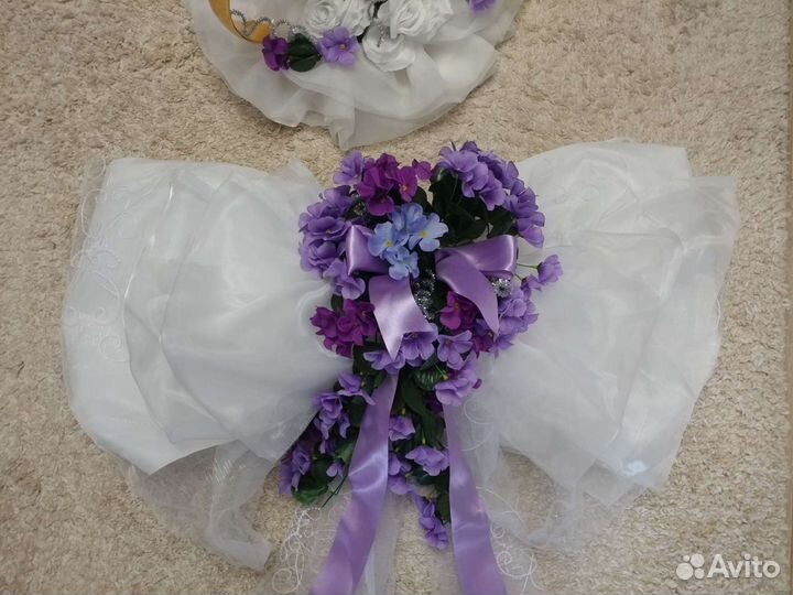 Комплект украшений свадебного кортежа