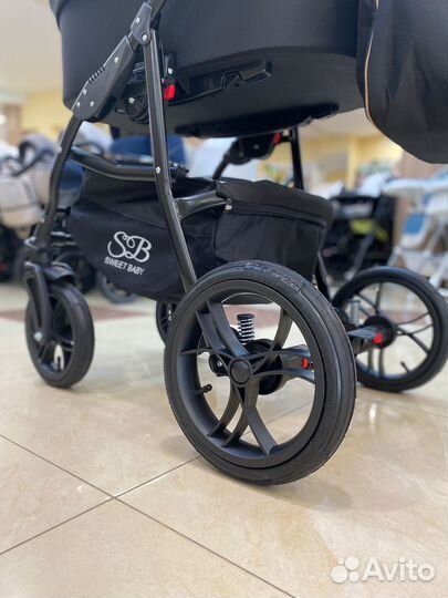 Коляска Sweet Baby 2в1 Vita Beige/Black