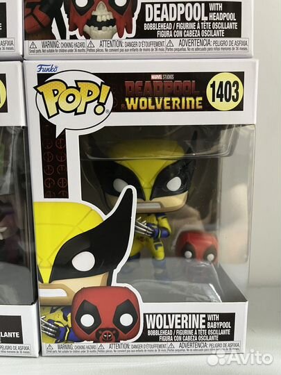 Funko POP deadpool and wolverine