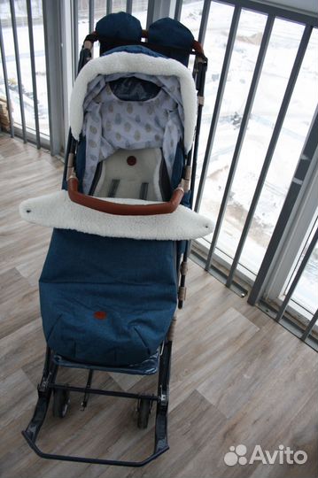 Детские санки коляска ника 7-8к