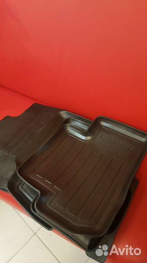 Коврики салона Мицубиси Лансер 10 резина