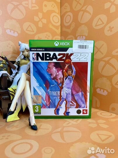 Xbox series X NBA 2K22 (английская версия) б/у