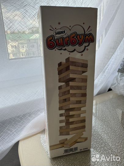 Башня бигбум игра детская