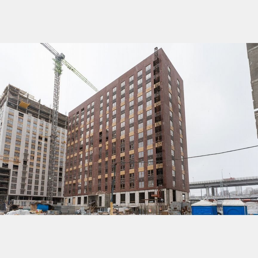 3-к. апартаменты, 55,4 м², 1/14 эт.