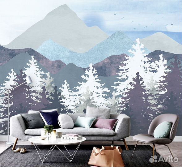 Бесшовные фотообои