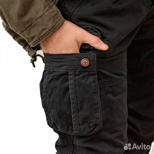63156Брюки M65 Cargo черный